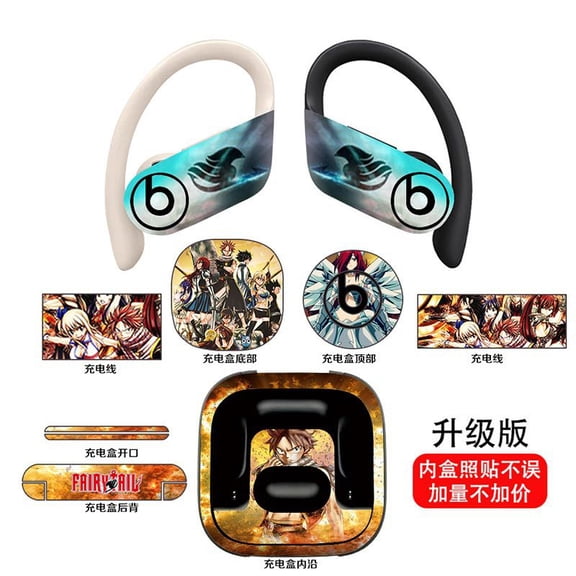 KIPLINK Full Coverage PVC Sticker Skin for Powerbeats Pro True Wireless and Beats Solo Pro Bluetooth Headphones