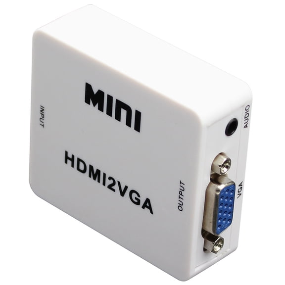 KIPLINK HDMI to VGA Adapter, Connect Laptops/Consoles to VGA Monitors/Projectors