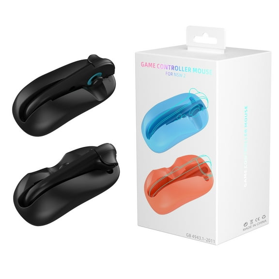 KIPLINK Joy-Con Mouse Grip for Nintendo Switch 2 - Enhanced Precision Controller Handle with Wrist Strap