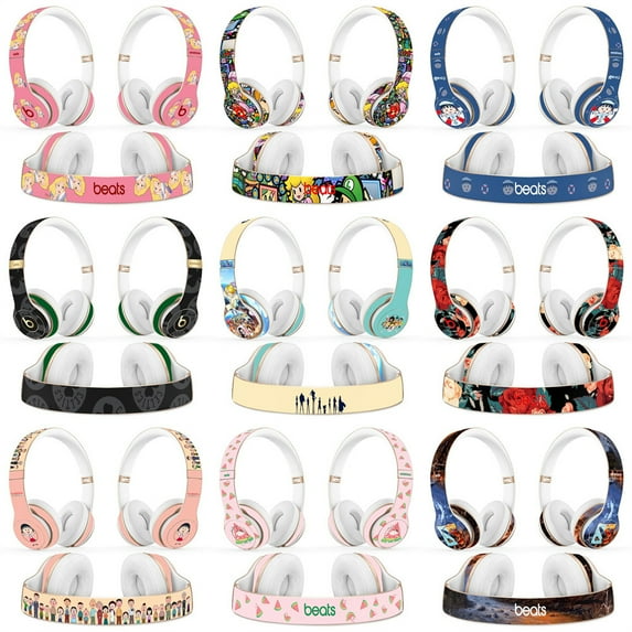 KIPLINK Matte Surface PVC Protective Film Skin Sticker for Beats Solo3 Solo2 Wireless Headphone