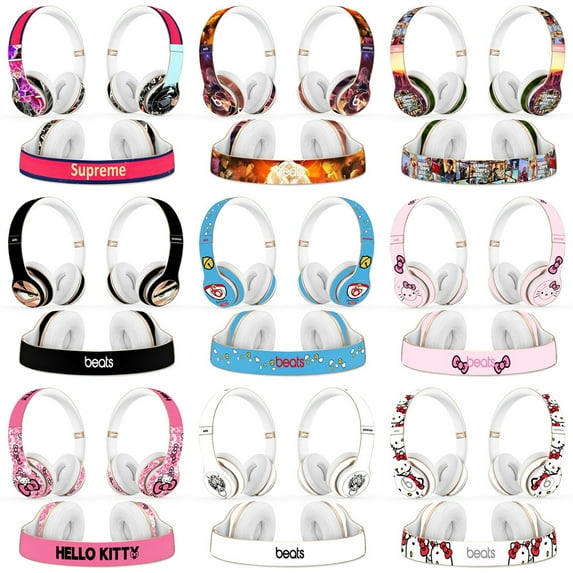 KIPLINK Matte Surface PVC Protective Skin Sticker for Beats Solo2 Solo3 Wireless Headphones
