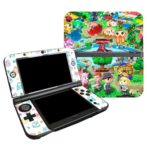 KIPLINK Nintendo New 3DS LL / 3DS XL Skin Decal – Full Body Vinyl Cover, Anti-Scratch & Waterproof, Bubble-Free Installation, Animal Crossing & Creative Designs