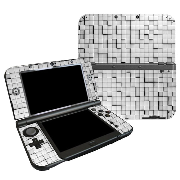 KIPLINK Nintendo New 3DS LL / 3DS XL Skin Decal – Full Body Vinyl Cover, Anti-Scratch & Waterproof, Bubble-Free Installation, Plaid & Cartoon Designs