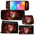 thumbnail image 1 of KIPLINK Nintendo Switch OLED Skin Decal – Full Body Vinyl Cover, Anti-Scratch & Waterproof, Bubble-Free Installation, Galaxy & Starry Night Designs, 1 of 30