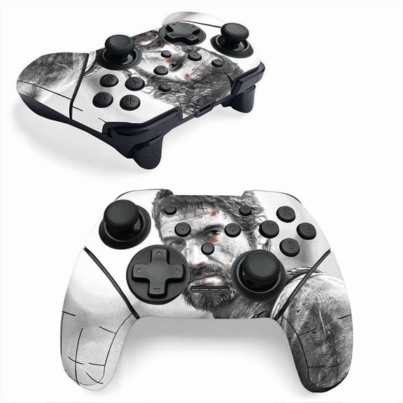 KIPLINK Nintendo Switch Pro Controller Skin Decal – Full Body Vinyl Cover, Anti-Scratch & Waterproof, Bubble-Free Installation, Custom Gaming Designs