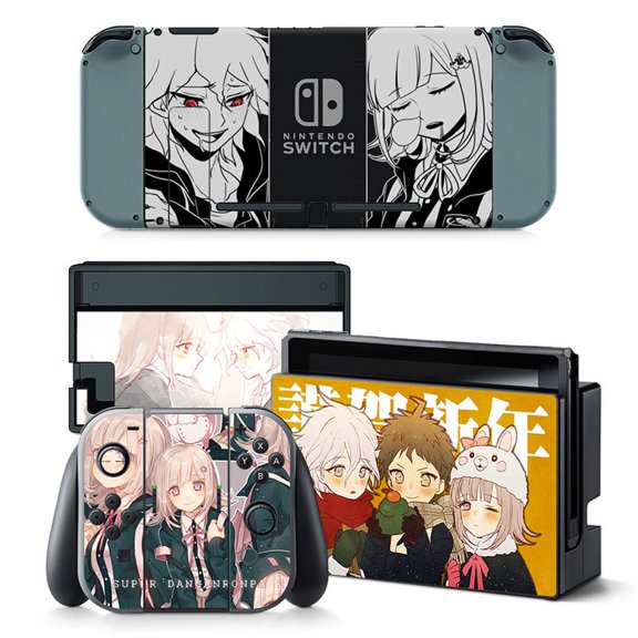 KIPLINK Nintendo Switch Skin Decal – Full Body Vinyl Cover, Anti-Scratch, Bubble-Free Installation, Custom Gaming & Anime Designs