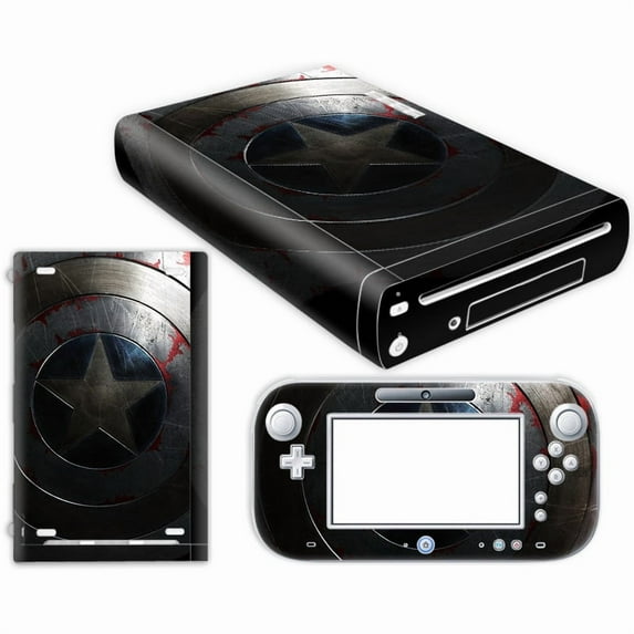 KIPLINK Nintendo Wii U Skin Decal – Full Body Vinyl Cover, Anti-Scratch & Waterproof, Bubble-Free Installation, Cartoon & Anime Designs
