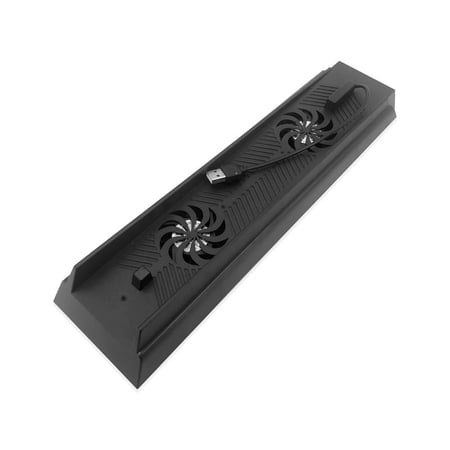 KIPLINK PS4 Cooling Fan Stand with 3-Port USB Hub: Power Up, Cool Down, & Organize Your Play!