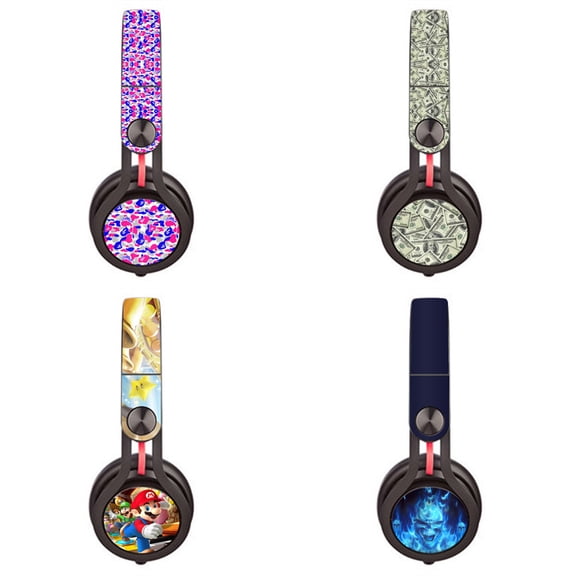 KIPLINK PVC Environmental Protection Headphone Sticker Skin Full-Body Color Decal For Beats Mixr Professional DJ Headset