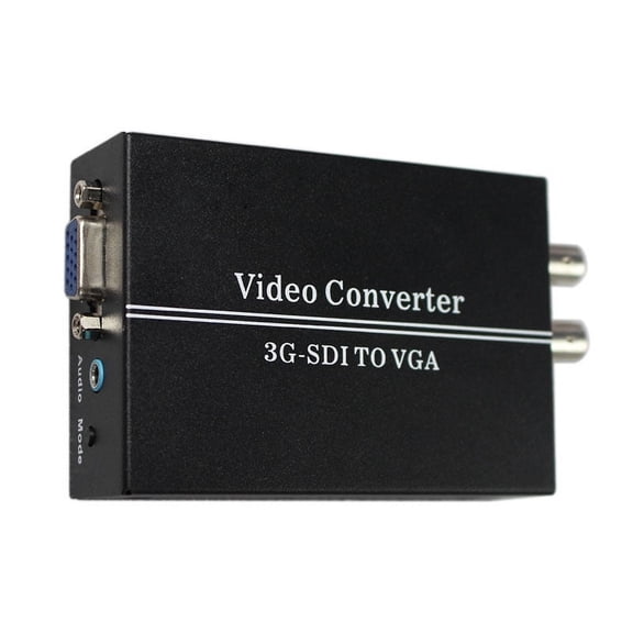KIPLINK SDI to VGA Converter with SDI Loop Out & Audio, 3G/HD/SD-SDI Support