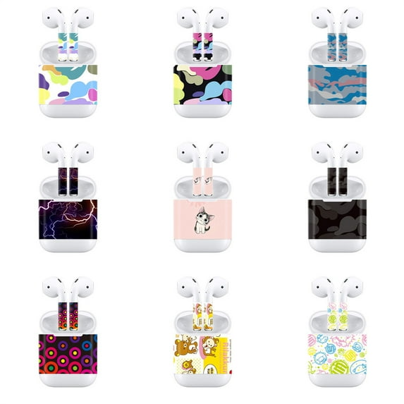 KIPLINK Scratch-Proof Airpods Skin Sticker Decal Protective Film for Airpods 1 and 2, Personalized Color Change