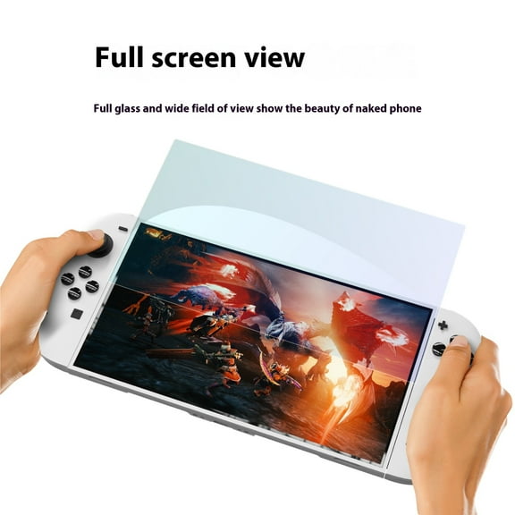 KIPLINK Tempered Glass Screen Protectors for Nintendo Switch 2 Console - Anti-Fingerprint & Bubble-Free (2-Pack)