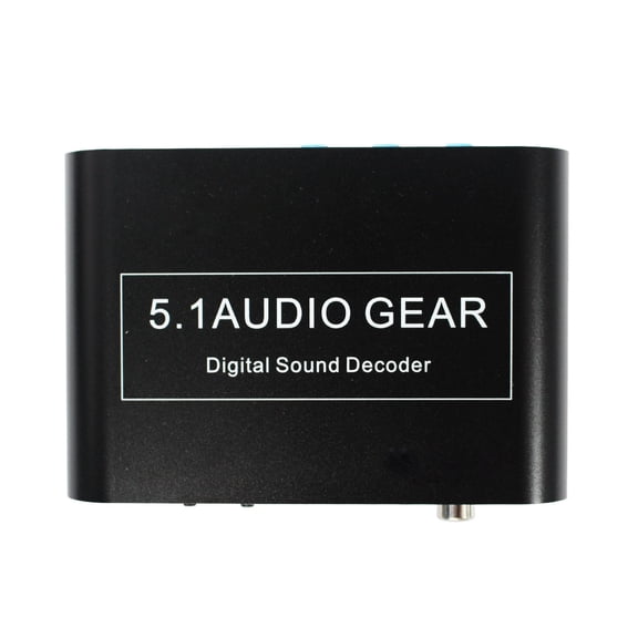 KIPLINK USB 5.1ch Audio Decoder, Optical/Coaxial/AUX to Analog Surround Sound