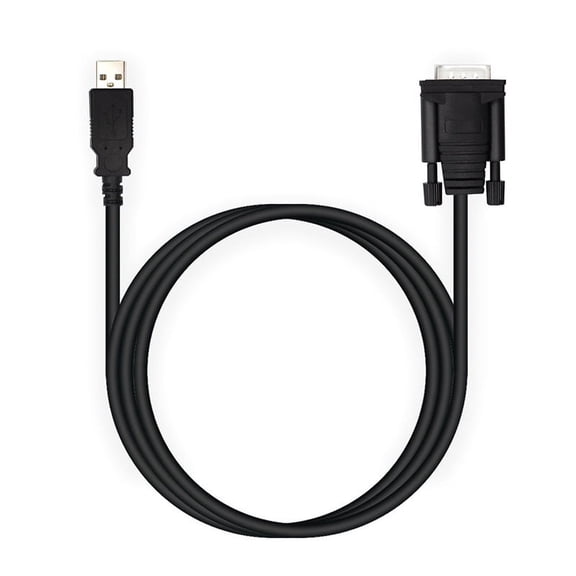 KIPLINK USB to RS232 Serial Adapter Cable, 9-Pin DB9, PL2303 Chip, 1.8M/6ft
