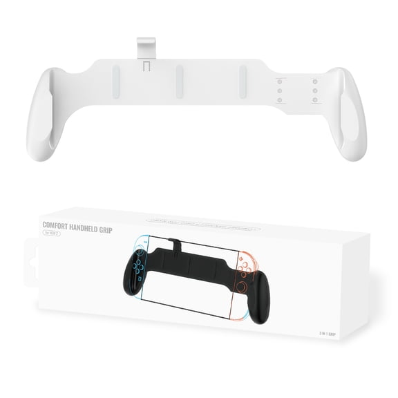 KIPLINK Universal Ergonomic Hand Grip for Nintendo Switch 2, OLED, & Original Switch - Non-Slip Comfort Grip for Handheld Mode