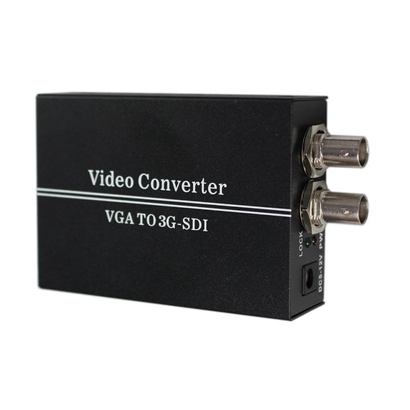 KIPLINK VGA to Dual 3G/HD/SD-SDI Converter with Audio, 1080p, Broadcast Grade