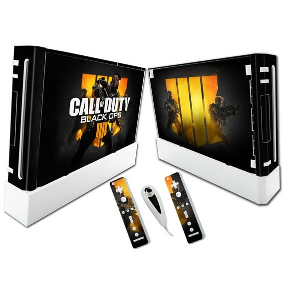 KIPLINK Wii Skin Decal – Full Body Vinyl Cover, Anti-Scratch & Waterproof, Bubble-Free Installation, Custom Gaming & Cartoon Designs
