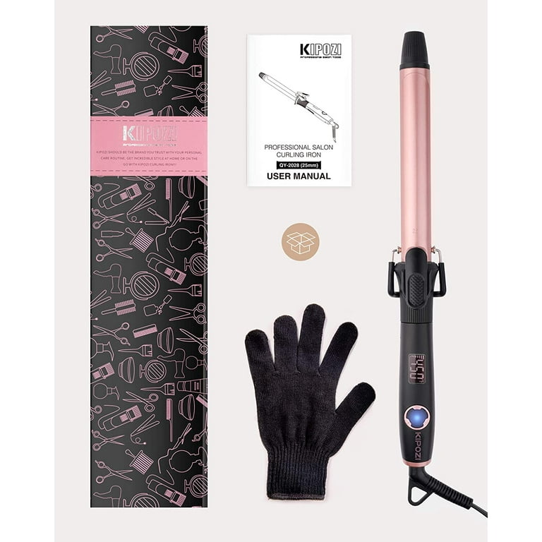 Curling iron glove walmart hotsell