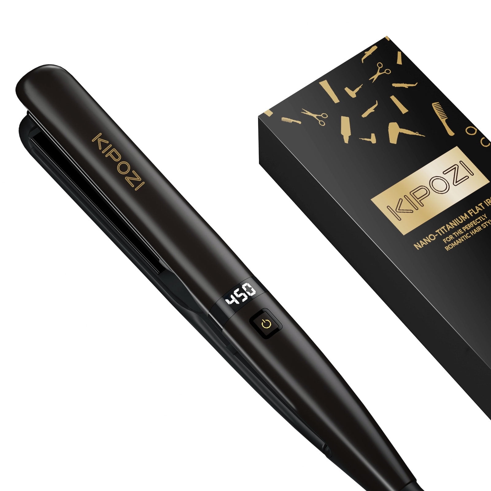 PokipokiDRAW A LINE 1.2-Inch Curling Iron Hair – Kipozi