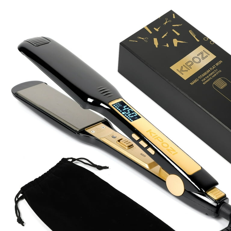 Kipozi nano titanium flat iron hotsell