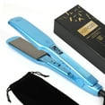 KIPOZI Negative Ion Flat Iron, Anti-Static Hair Straightener with 1.75 ...