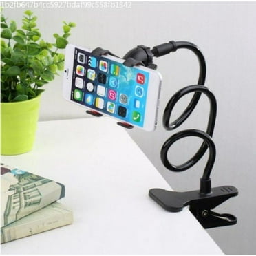 KIPPI Flexible Mobile Phone Holder Flexible Arm Clip Mount Compatible with Phones and Tablets