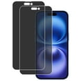 thumbnail image 1 of KIQ 2 Pack For Apple iPhone 14 Pro/16 CLEAR Flexible Privacy Hydrogel Film FULL Edge-to-Edge Screen Protector with Fingerprint Unlock Function, 1 of 5
