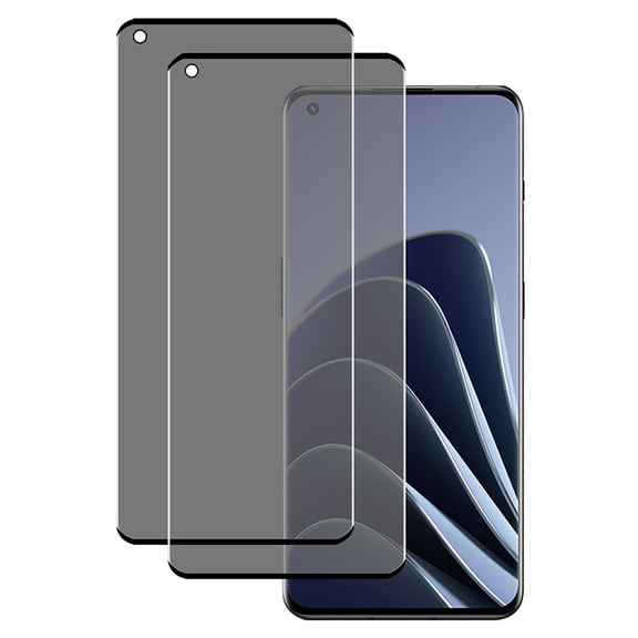 KIQ 2 Pack Privacy 3D Tempered Glass for OnePlus 10 Pro