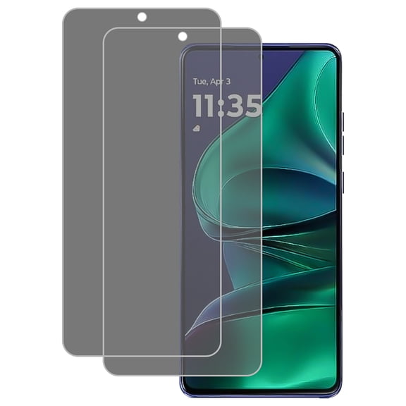 KIQ 2 Pack Privacy Tempered Glass Screen Protector for Motorola G stylus (2026)