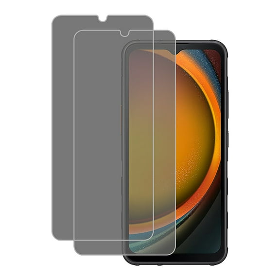 KIQ 2 Pack Privacy Tempered Glass for Samsung Galaxy Xcover7