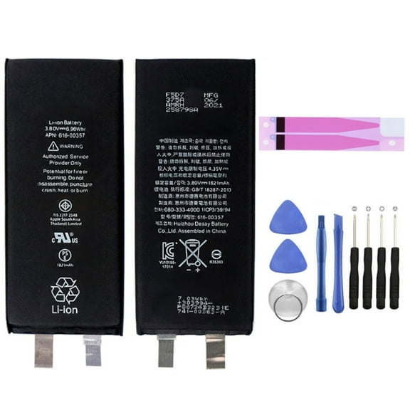 KIQ 3.80V 1821 mAh Li-Ion Replacement Battery Core Compatible with iPhone SE (2020) (Standard) (Spot Welding Required)