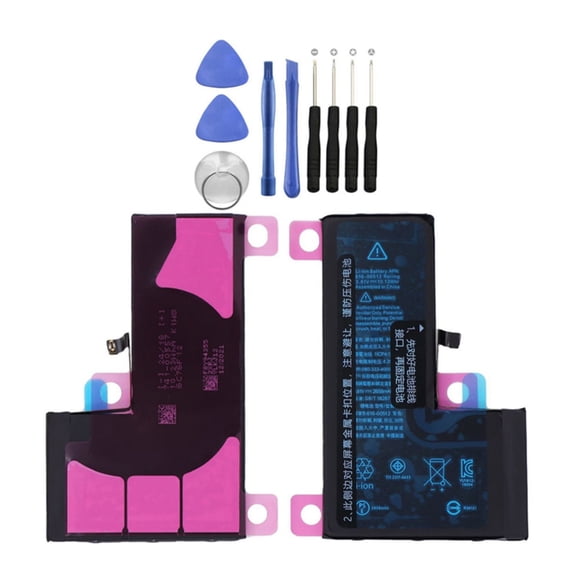 KIQ 3.81V 2658mAh Li-Ion Replacement Battery Compatible with iPhone XS(With Repair Tool Set)