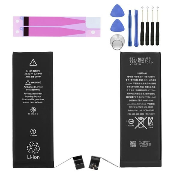 KIQ 3.82V 1624mAh Li-Ion Replacement Battery Compatible with iPhone SE(2016)