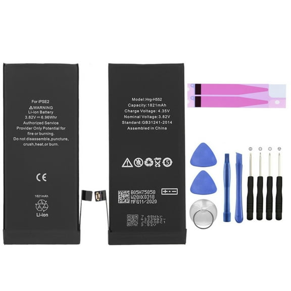 KIQ 3.82V 1821mAh Li-Ion Replacement Battery Compatible with iPhone SE(2020)