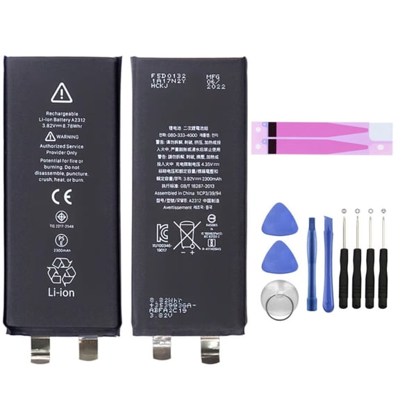 KIQ 3.82V 2300 mAh Li-Ion Replacement EXTENDED Capacity Battery Core Compatible with iPhone SE (2020) (Premium) (Spot Welding Required)
