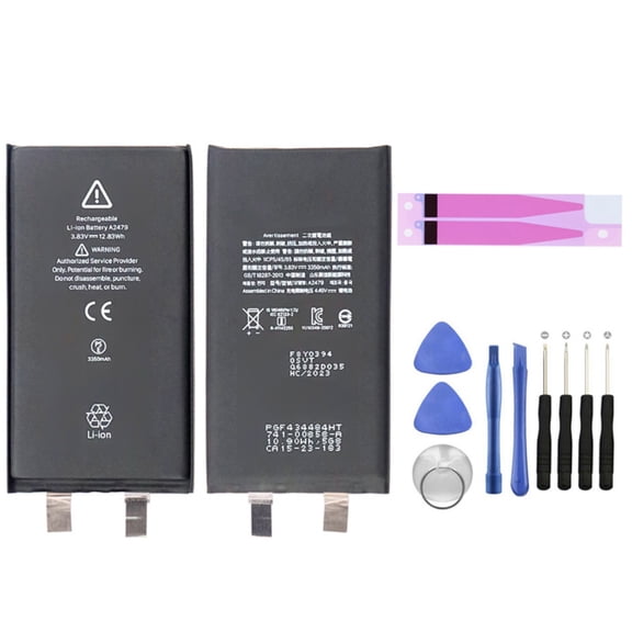 KIQ 3.83V 3350 mAh Li-Ion Replacement Extended Capacity Battery Core for iPhone 12/12 Pro (Premium)