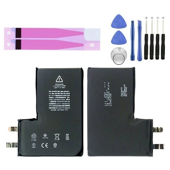 KIQ 3.83V 4420 mAh Li-Ion Replacement EXTENDED Capacity Battery Core Compatible with iPhone 12 Pro Max (Premium) (Spot Welding Required)