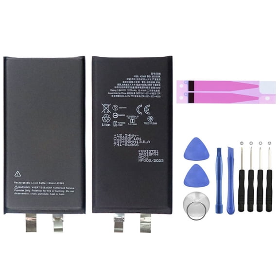 KIQ 3.84V 3227 mAh Li-Ion Replacement Battery Core for iPhone 13 (Standard)