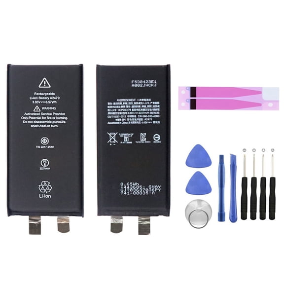 KIQ 3.85V 2227 mAh Li-Ion Replacement Battery Core Compatible with iPhone 12 Mini (Standard) (Spot Welding Required)