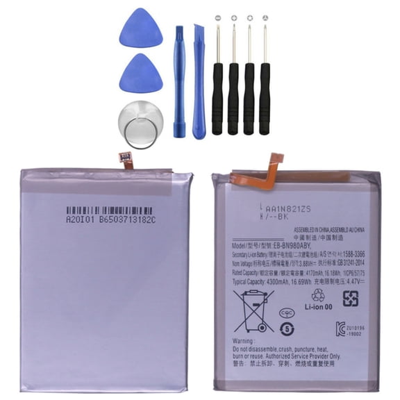 KIQ 3.88V 4170mAh Li-Ion Replacement Battery Compatible with Samsung Galaxy Note 20 N980/ Note 20 5G N981(EB-BN980ABY)