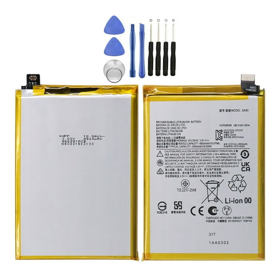 KIQ 3.91V 4850mAh Li-Ion Replacement Battery Compatible with Moto G Power 5G(2024) QA50