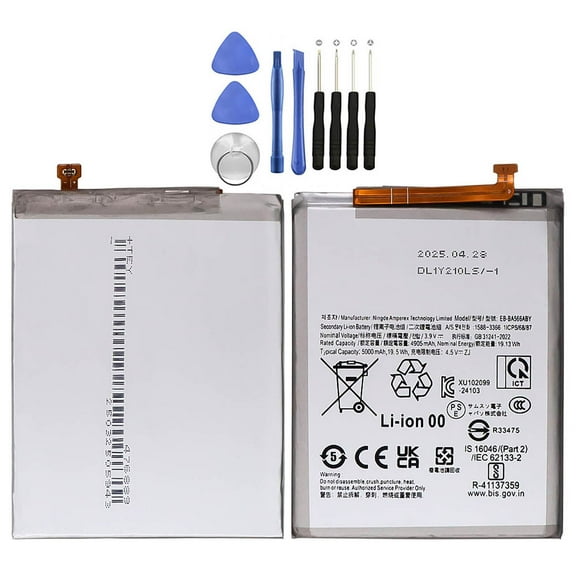 KIQ 3.9V 4905mAh Li-Ion Replacement Battery Compatible with Samsung Galaxy A36 5G