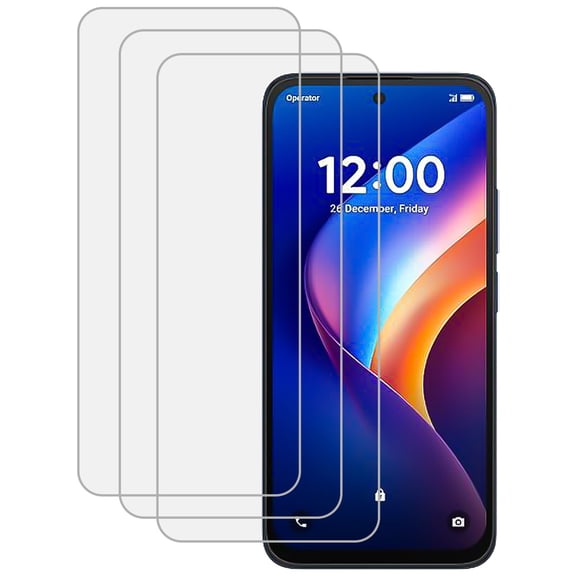 KIQ 3 Pack CLEAR Tempered Glass Screen Protector Compatible with TCL K70 5G