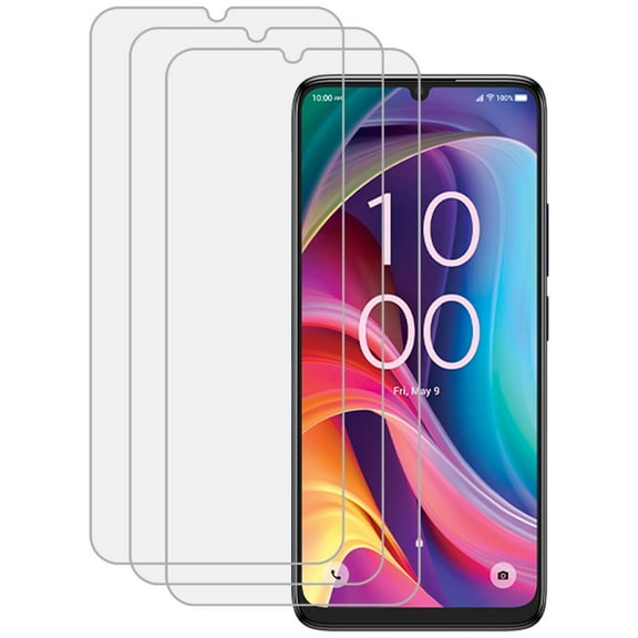 KIQ 3 Pack for TCL K33 High Aluminum Tempered Glass Screen Protector