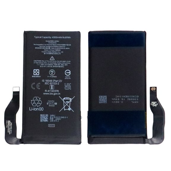 KIQ 4270 mAh 3.86V Li-Ion Replacement Battery Compatible with Google Pixel 7 (GVU6C,GQML3)