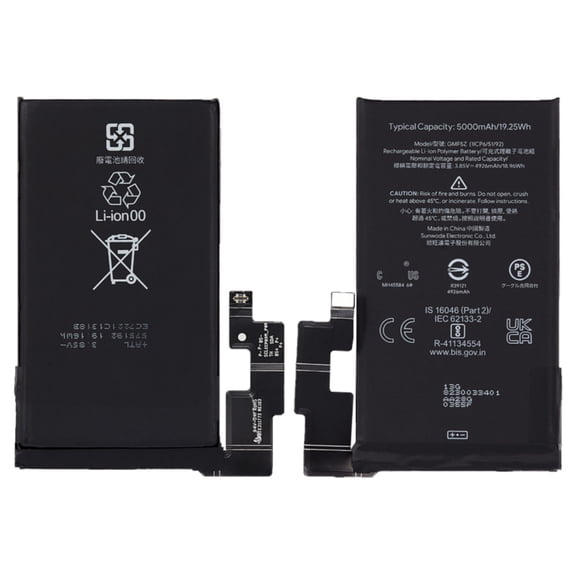 KIQ 4926 mAh 3.85V Li-Ion Replacement Battery Compatible with Google Pixel 7 Pro ( GP4BC, GE2AE)