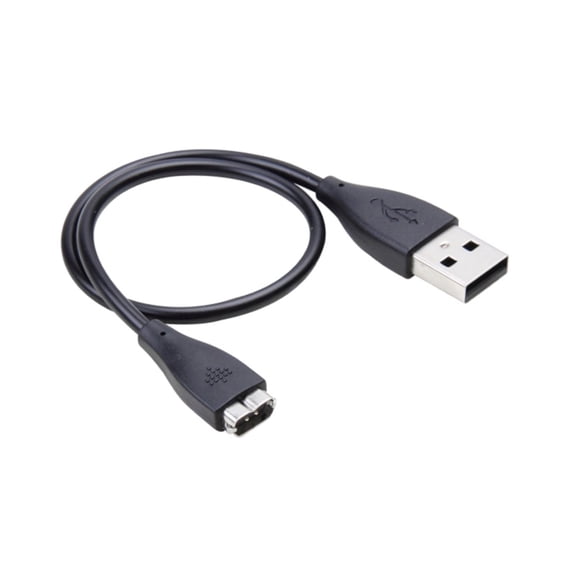 KIQ Cable with USB to Fast Charging Connector / Plug Compatible with Fitbit Charge HR Activity Tracker Wristband(0.88ft)