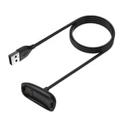KIQ Cable with USB to Fast Charging Connector / Plug Compatible with Fitbit Inspire 33.3ft/1m