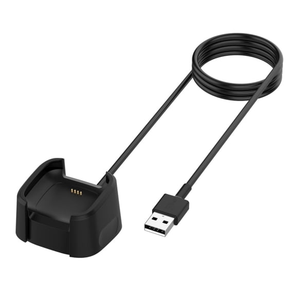 KIQ Cable with USB to Fast Charging Connector / Plug Compatible with Fitbit Versa 2(3.3ft/1m)