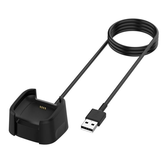 KIQ Cable with USB to Fast Charging Connector / Plug Compatible with Fitbit Versa 2(3.3ft/1m)